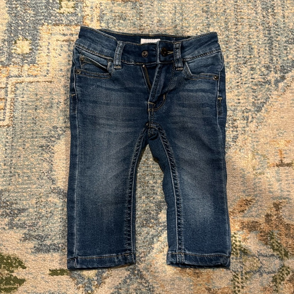 Hudson Jeans Baby Snap Button Jeans Sz 12 Mos
